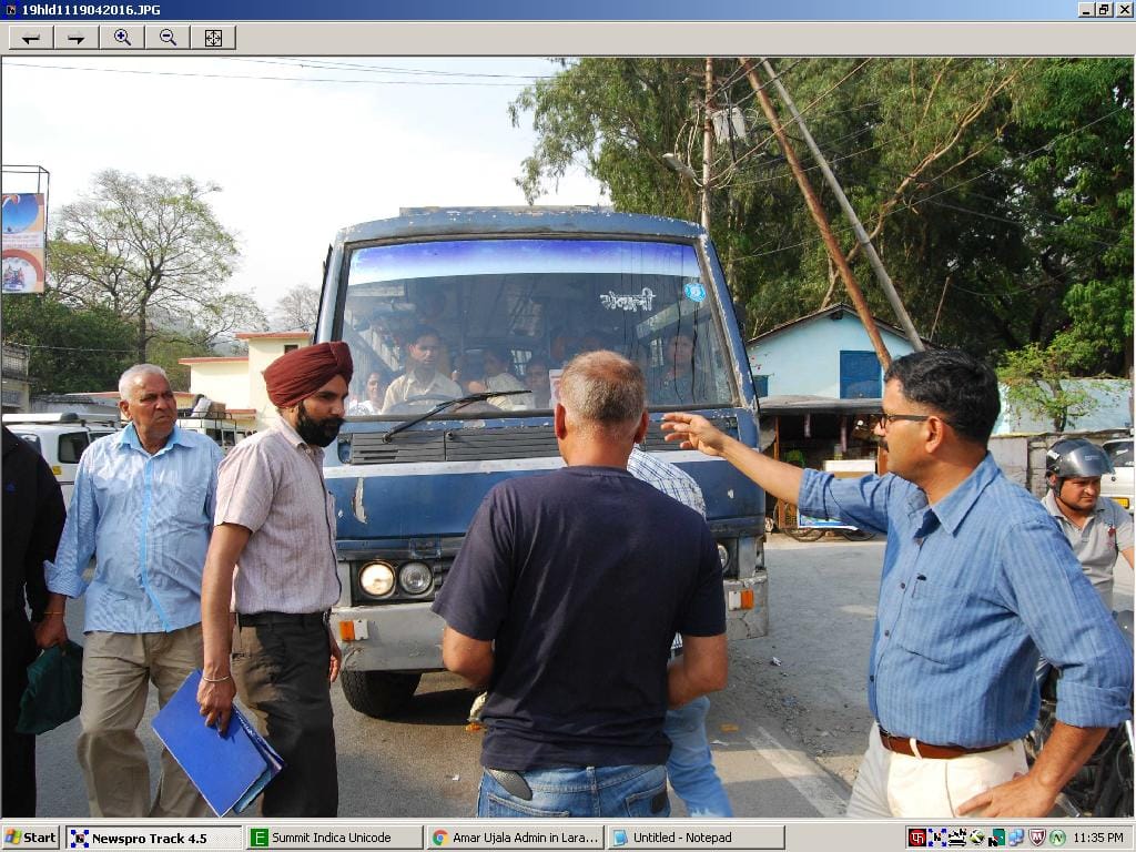 RTO department took to the road