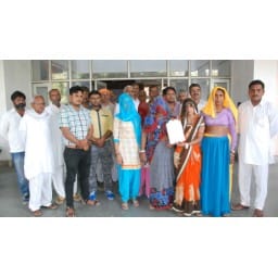 sarpanch on strike beaten