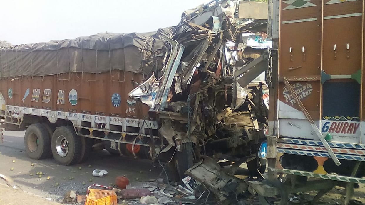 Truck driver killed in the accident, two injured