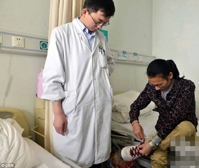man had 30 kilo of tumour in abdomen, removed