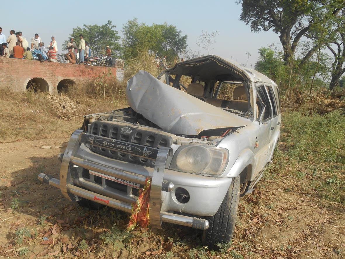 an old man died in accident