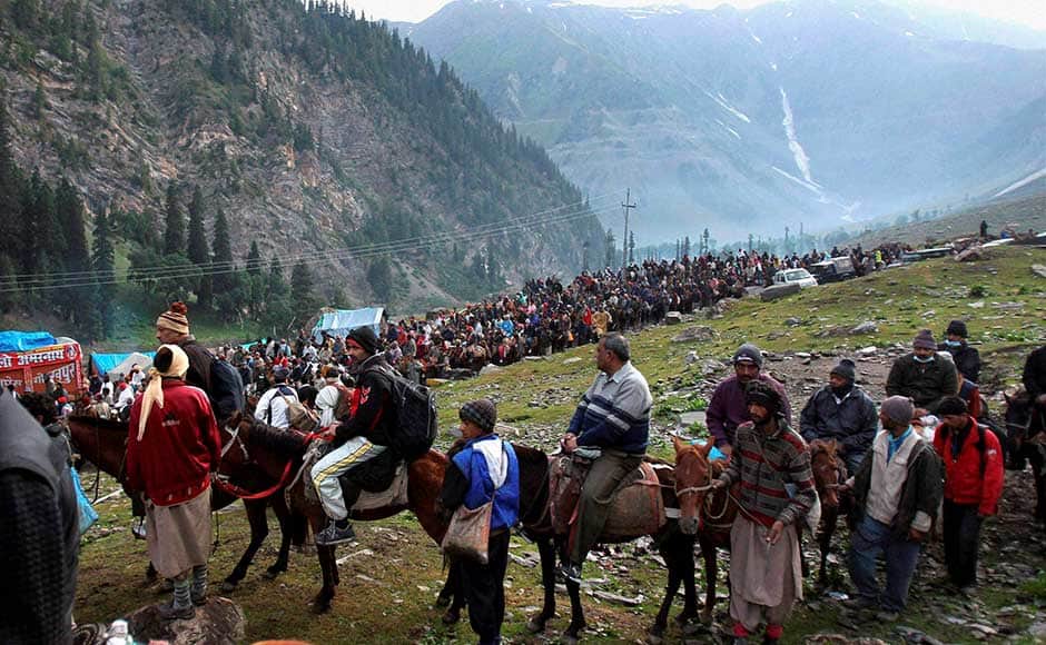 india's home ministery special arrangements for shri amarnath yatra