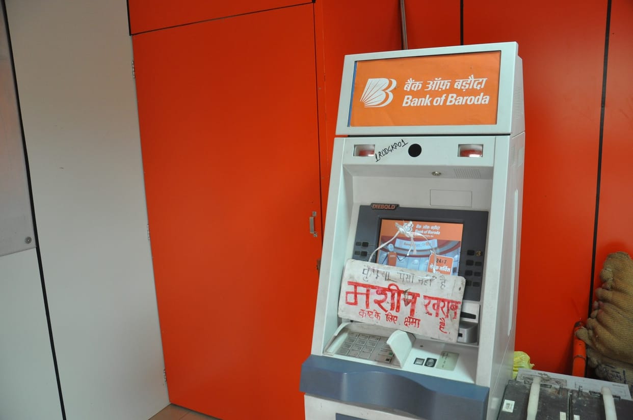 atm vaccent, people face problem for money