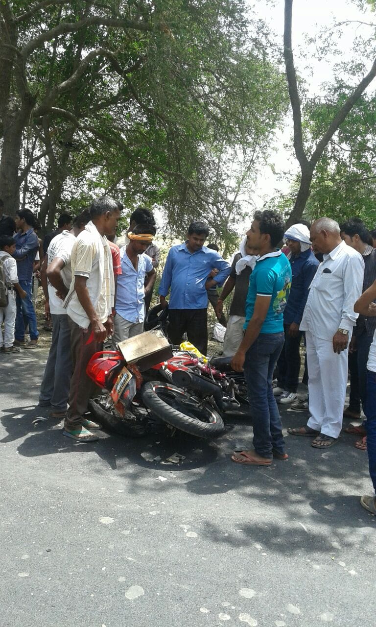 Bike rider killed in a road accident