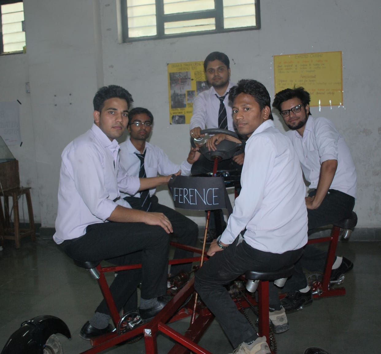  abesit students 'conference bike'
