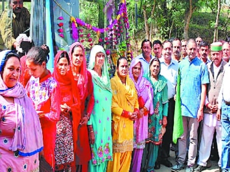 bus service started in ghumarnvi village