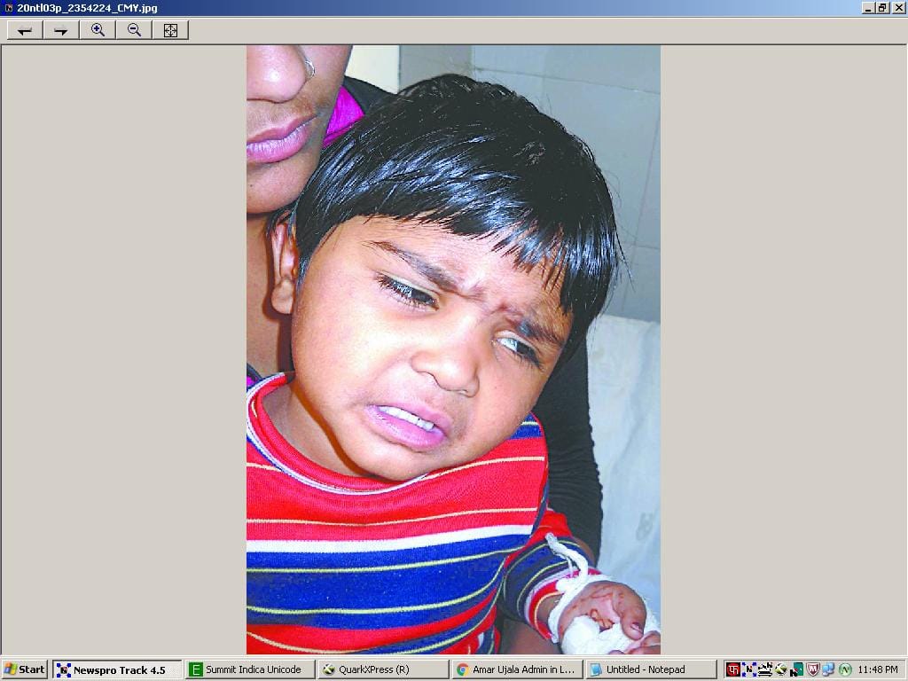 Three of diarrhea patients admitted again