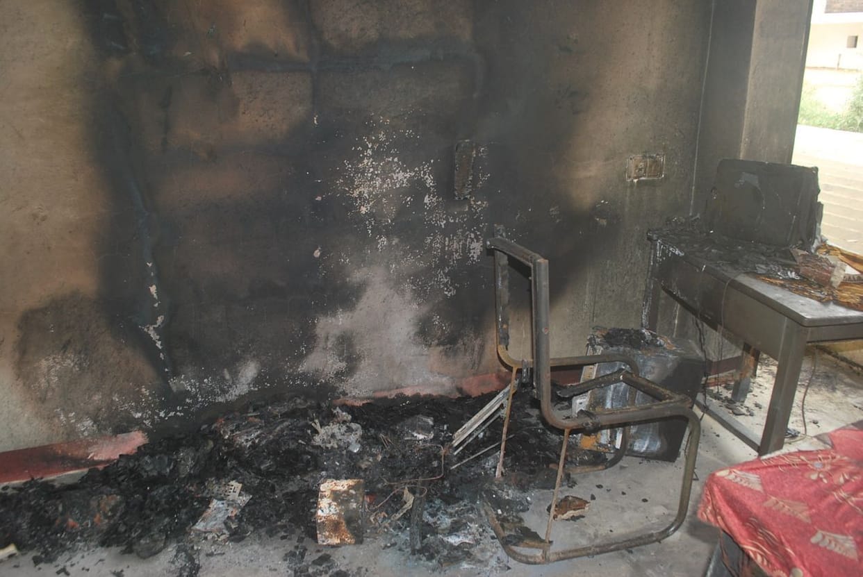 fire in raniganj