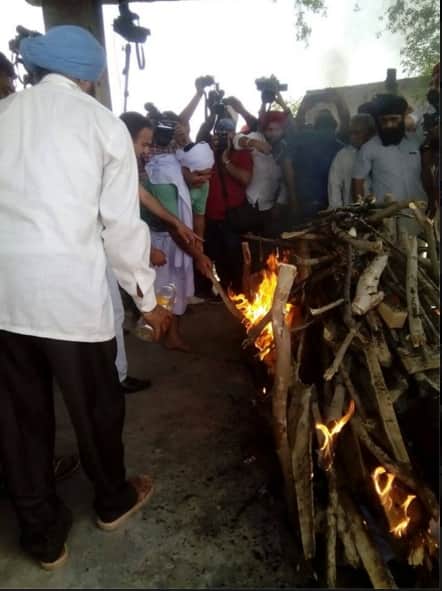 kirpal singh funeral, kirpal singh dead body, kirpal singh died in pak jail