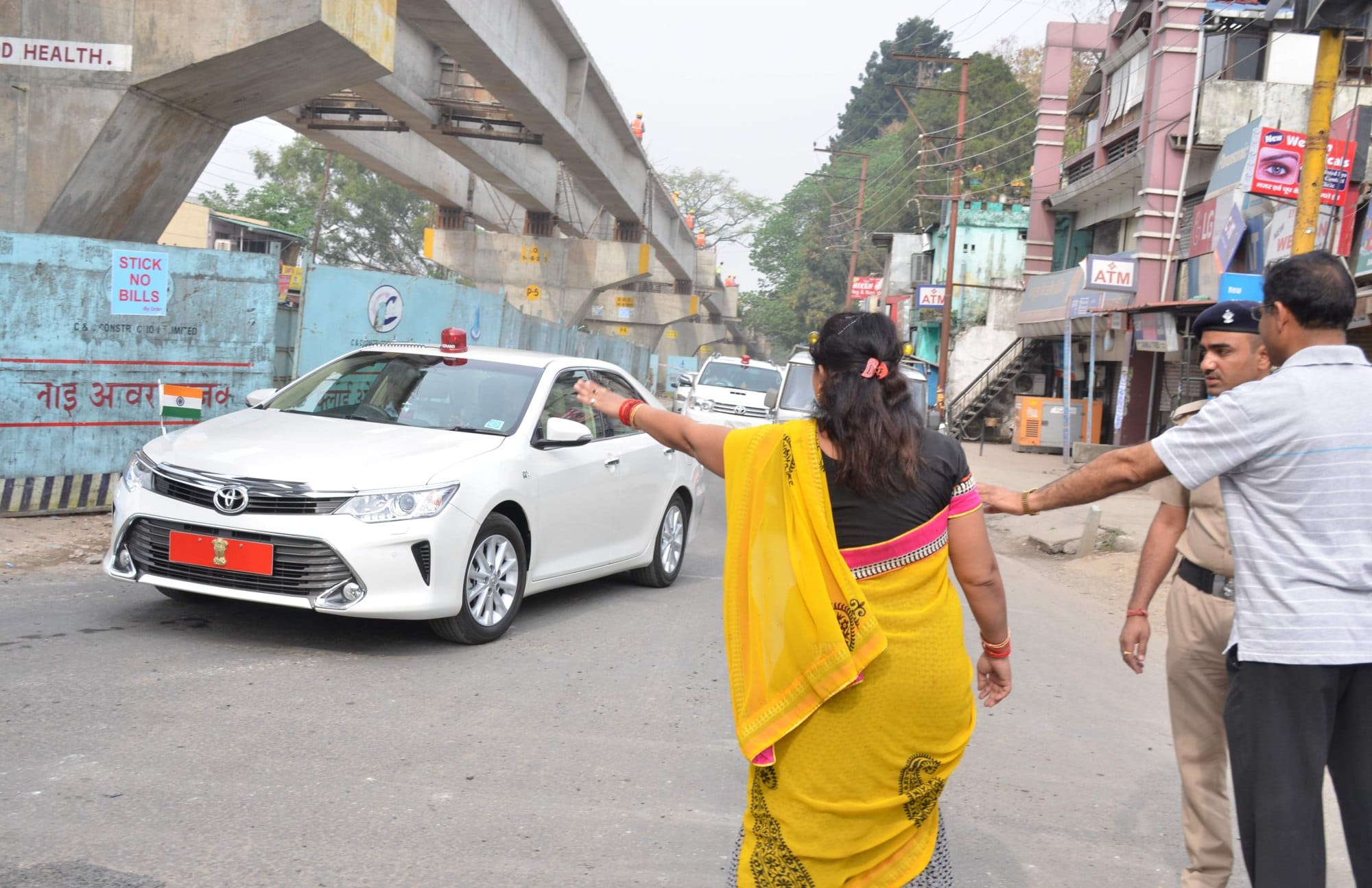 misbehave with woman in governor security.