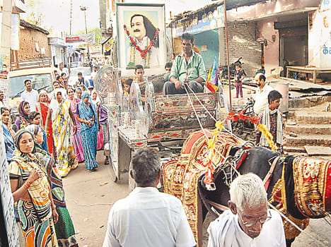 The procession of the Meher Baba Jaykare