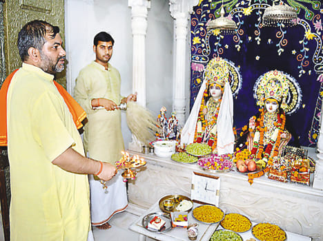 A celebration of Lord Rama chhathi