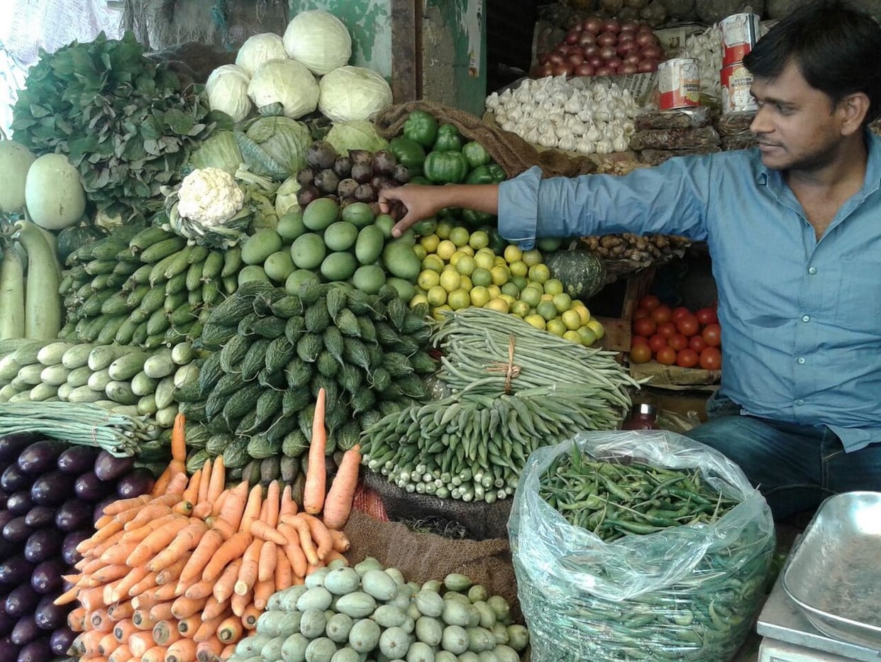 Sky climbed milk, vegetable prices
