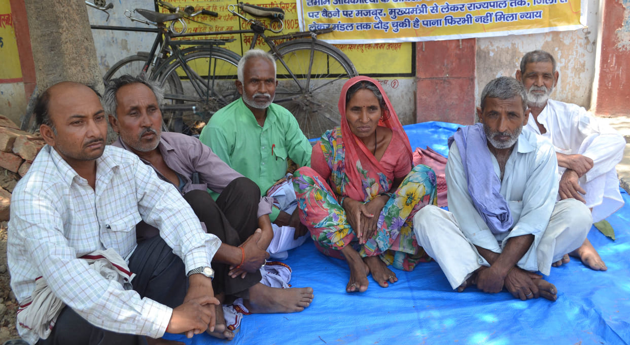 a woman on hunger strike
