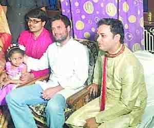 Rahul reached Amethi