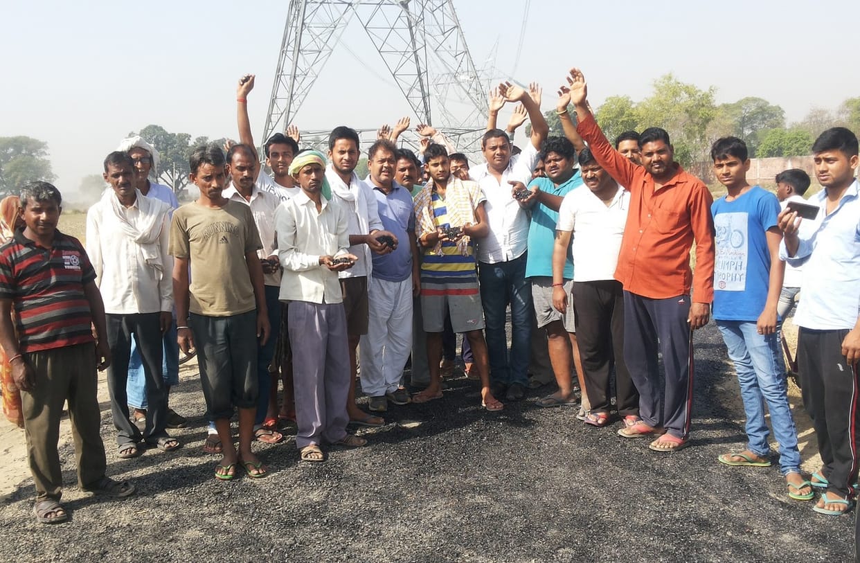 Road construction blocking performance
