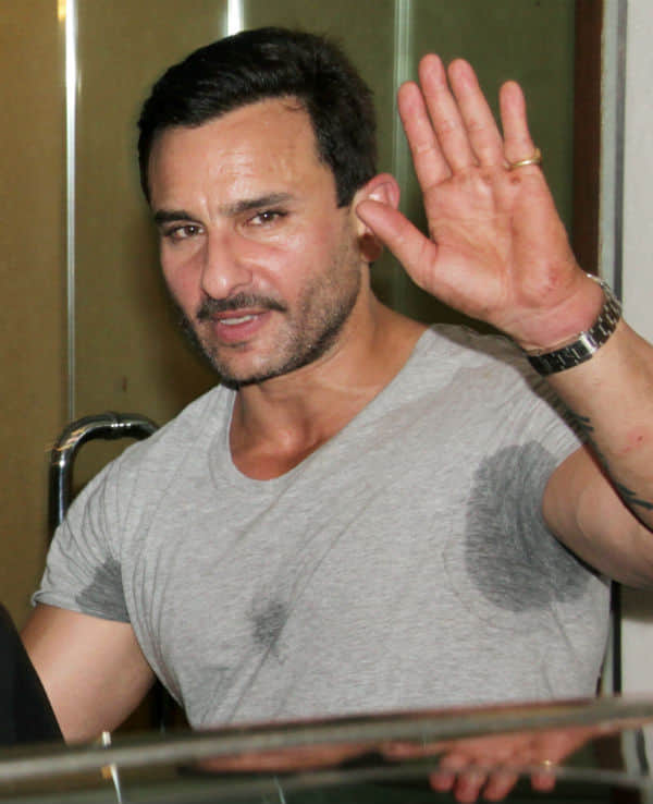 Saif Ali Khan injured on the sets of Rangoon