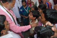 rewari news, minsiter, admission, teacher, beat