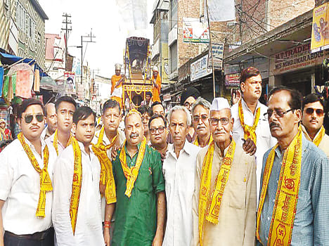 Was a celebration of Mahavir Jayanti