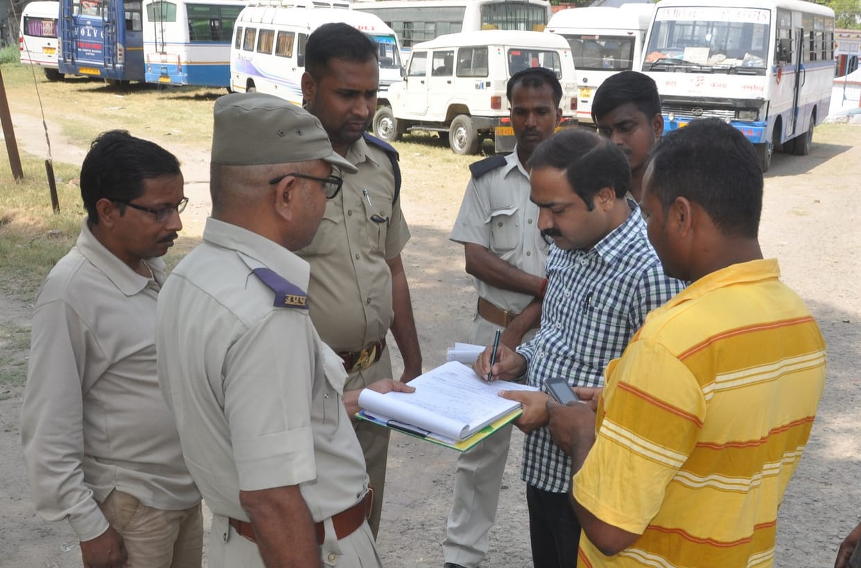 eight tempo traveller seized