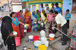 water crisis in jhansi