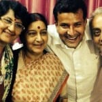domestic voilence case against sushma swaraj brother in noida