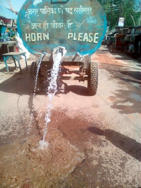 So much trouble getting somewhere waste water