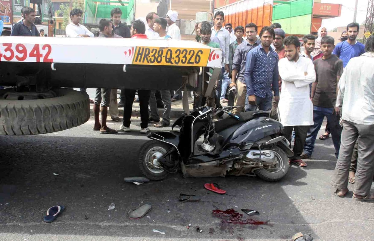 Accident, chandigarh Accident, Speeding car, elderly youths death, chandigarh
