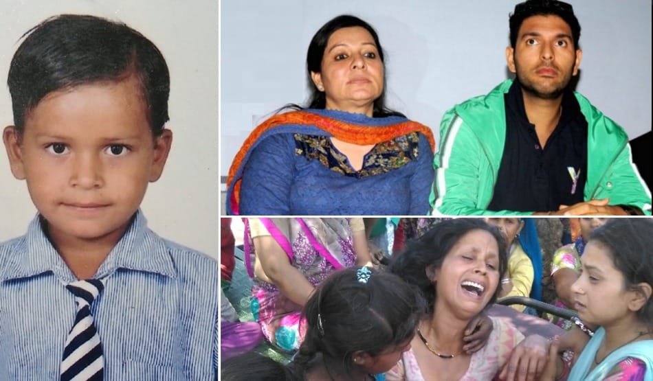 child killed in incident at cricketer yuvraj singh mother's home, questioned