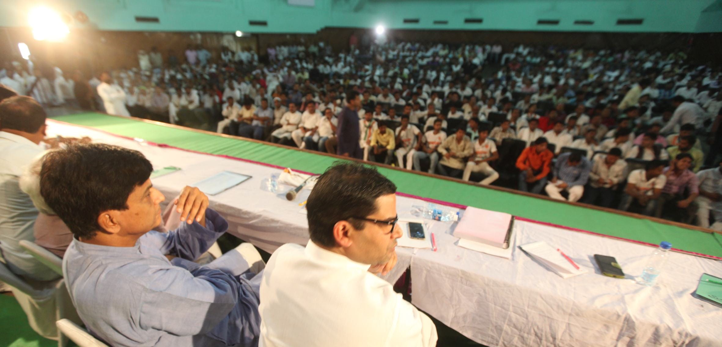 Prashant Kishor in Lucknow.