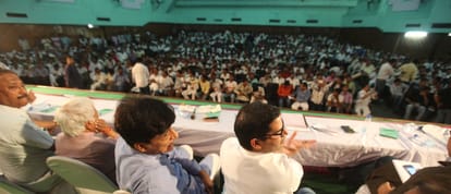 Prashant Kishor meet with congress activists.
