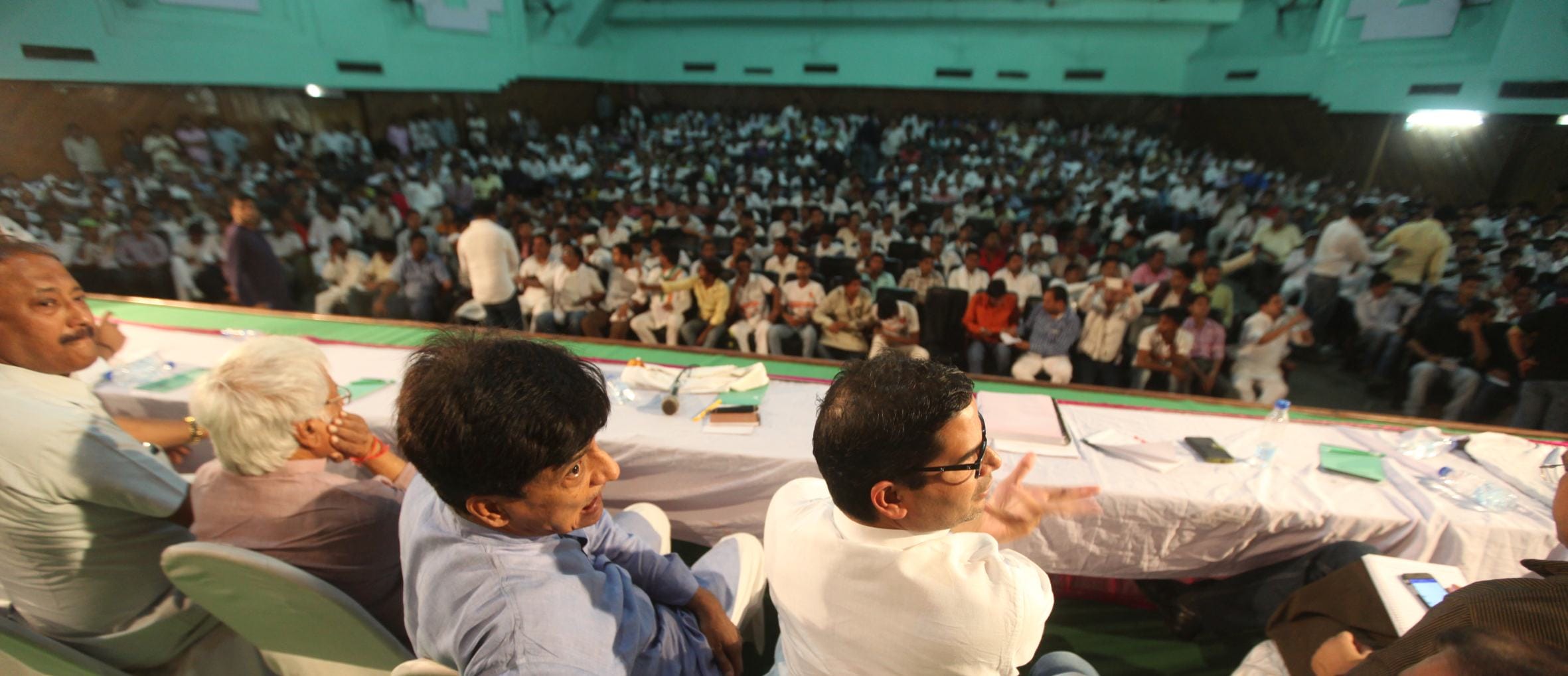 Prashant Kishor in Lucknow.