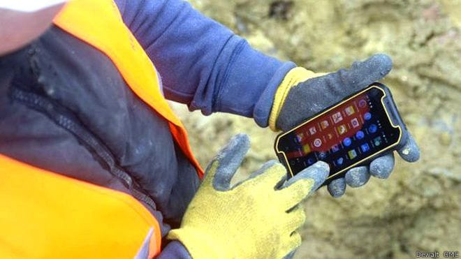 Construction company Dewalt unveils smartphone