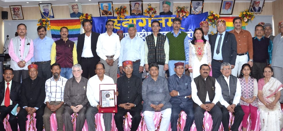 life achievement award to dicky dolma at kullu.