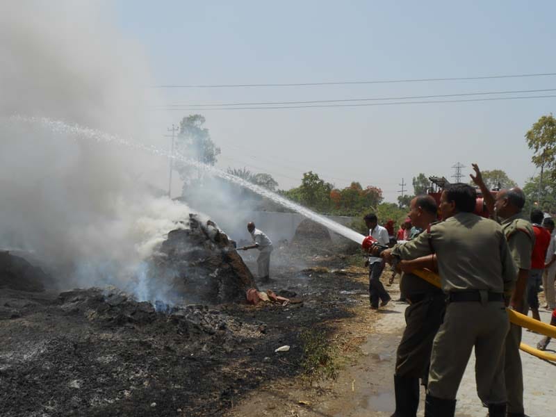  three villages of fire, loss of millions
