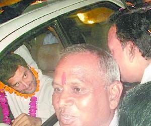 Rahul arrived late in the evening on a two-day visit, welcome