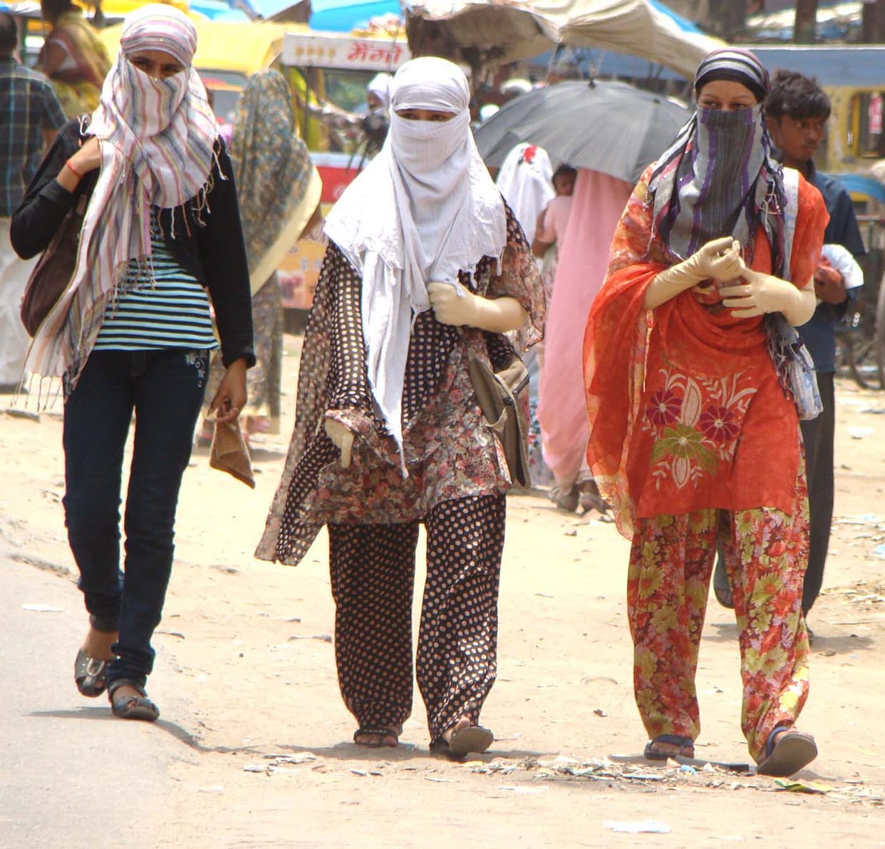 heat produced by suffering, rain likely today