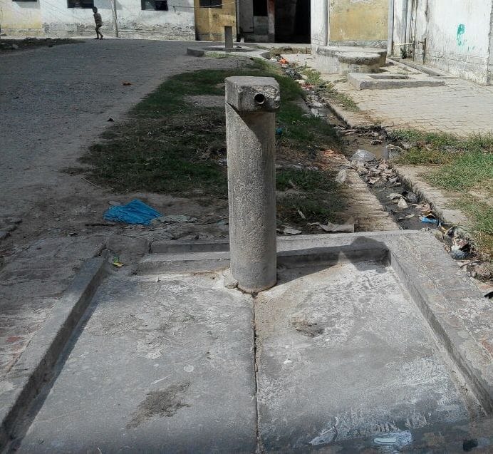 Ram Colony desecrated