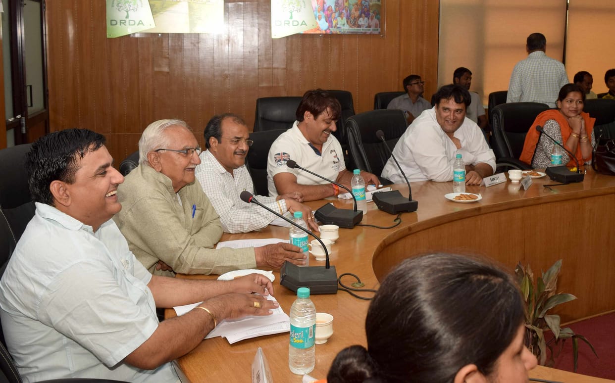 Budget passed in two minutes , two hours for development commotion
