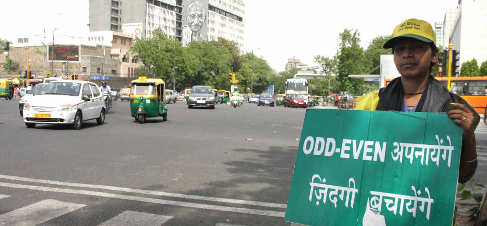 odd even not working to prevent pollution