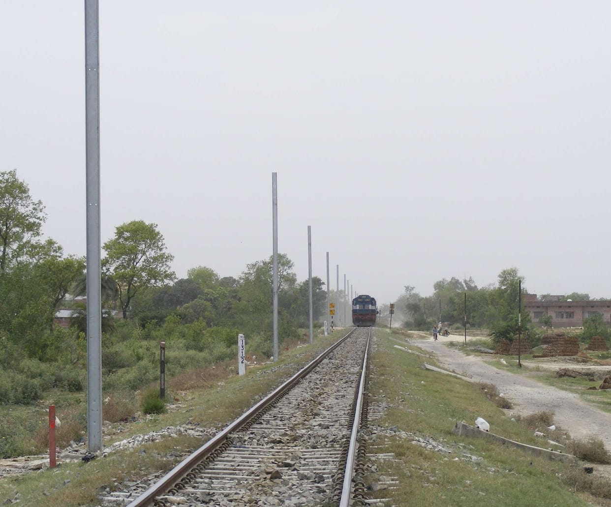 study of rail line.