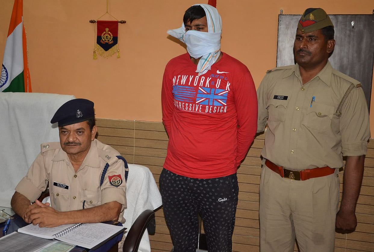 one lakh rupees and bike robbed.