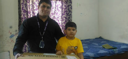 amazon surprizes a seven year old delhi boy rudra with giving him gift of lightsaber