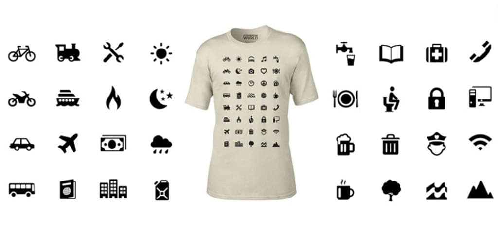 T-shirt that can speak in any language