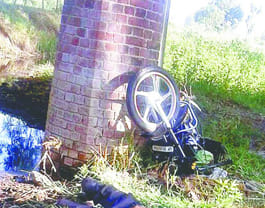 Two young men died in accident