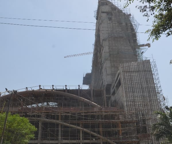  Akhilesh Yadav visits to see progress of his dream projects.