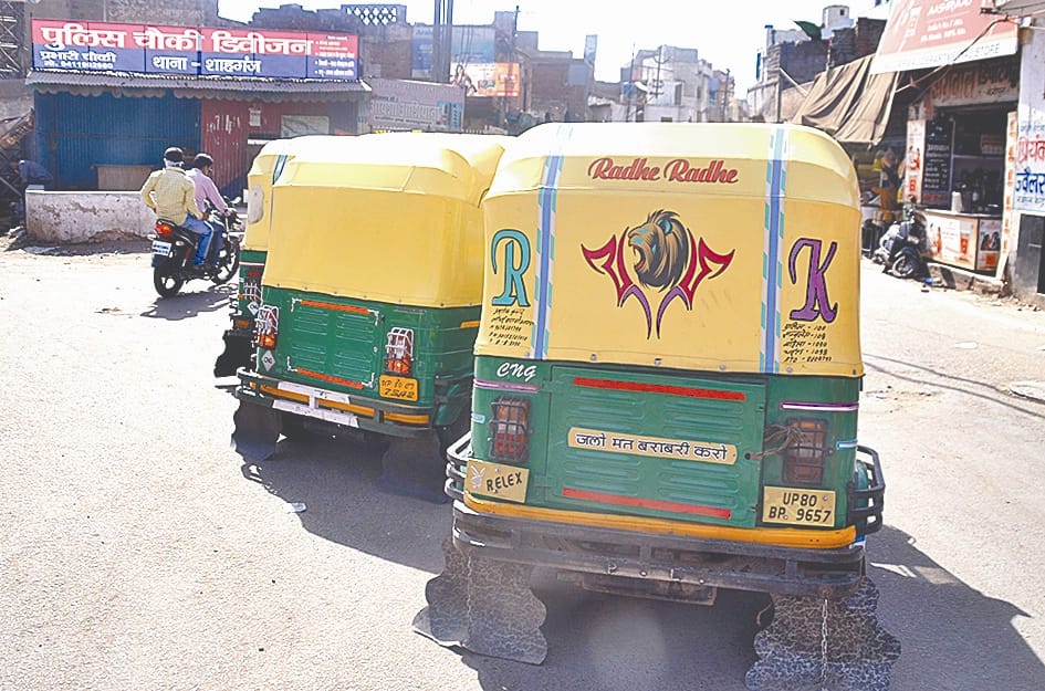 Auto driver goes on strik in solan