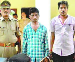 The two bikers arrested Chinati