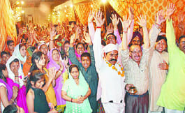 Rejoiced in reverent devotion to dance