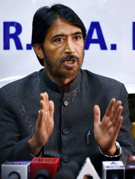 PCC president Ghulam Ahmad Mir